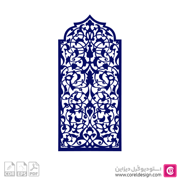 وکتور اسلیمی طرح محراب S6